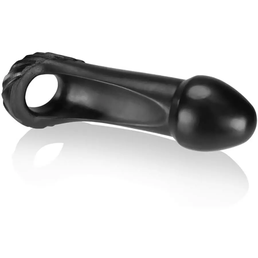 19,5 X 4,4 Cm - 5,7 Cm Oxballs - Grunt Double Penetrator Black 1 19,5 X 4,4 Cm - 5,7 Cm Oxballs - Grunt Double Penetrator Black