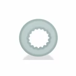 Oxballs Axis Rib Griphold Cockring Clear Ice