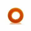 Oxballs Axis Rib Griphold Cockring Orange Ice