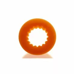 Oxballs Axis Rib Griphold Cockring Orange Ice
