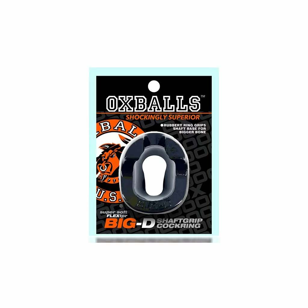 Oxballs - Big-D Shaft Grip Cockring Black 4 Oxballs - Big-D Shaft Grip Cockring Black – Bild 4