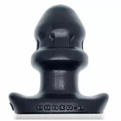 Oxballs - Drain-O Flow-Thru Buttplug - Black - Large