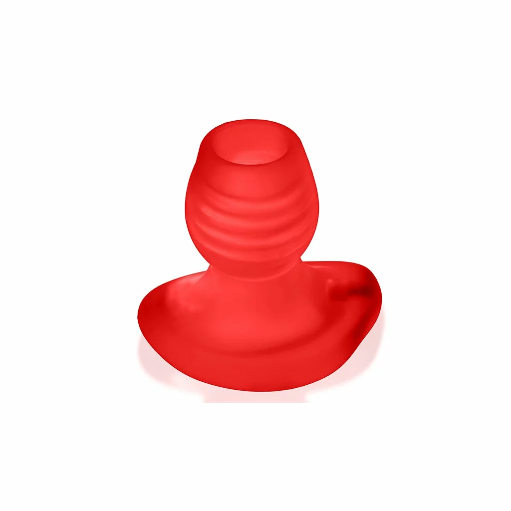 Oxballs - Glowhole-2 Hollow Buttplug With Led Insert Red Morph Large 1 Oxballs - Glowhole-2 Hollow Buttplug With Led Insert Red Morph Large