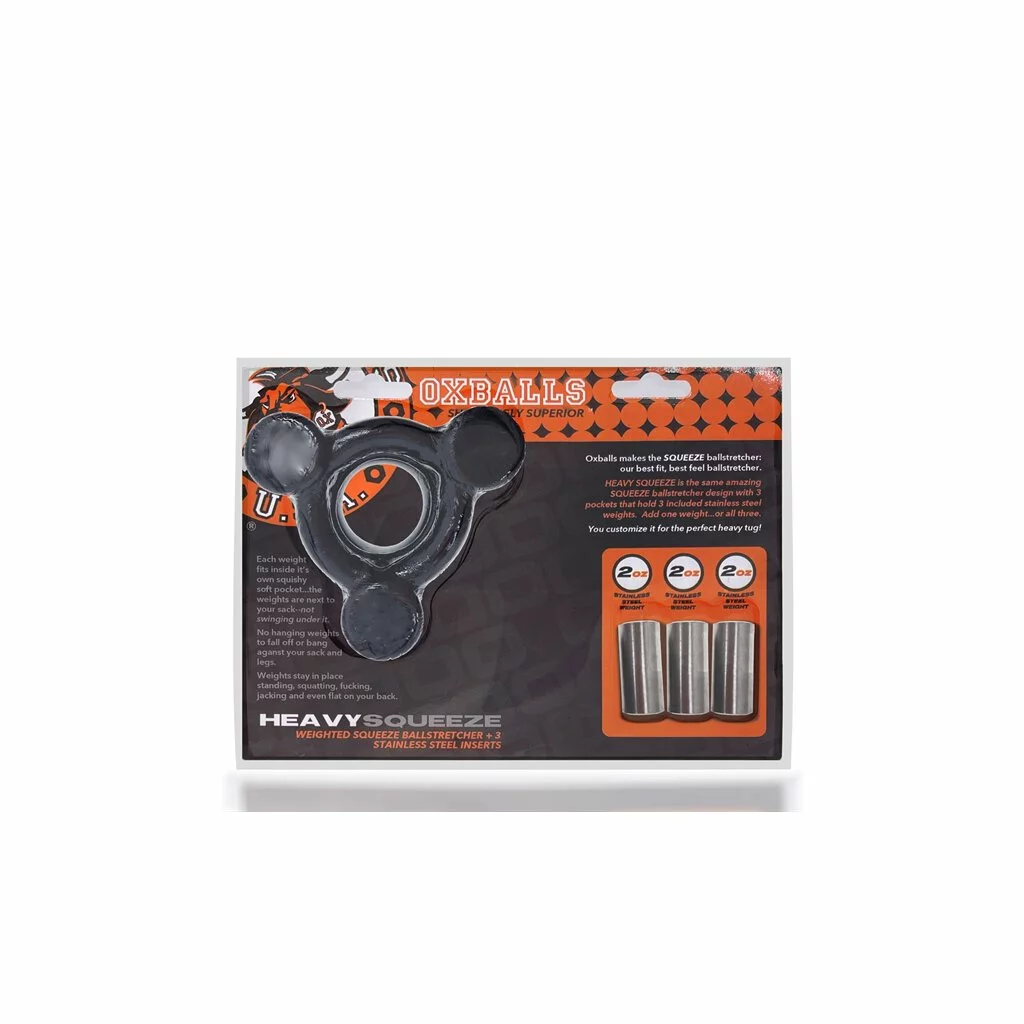 Oxballs HEAVY SQUEEZE Weighted Ballstretcher - Black 3 Oxballs HEAVY SQUEEZE Weighted Ballstretcher - Black – Bild 3