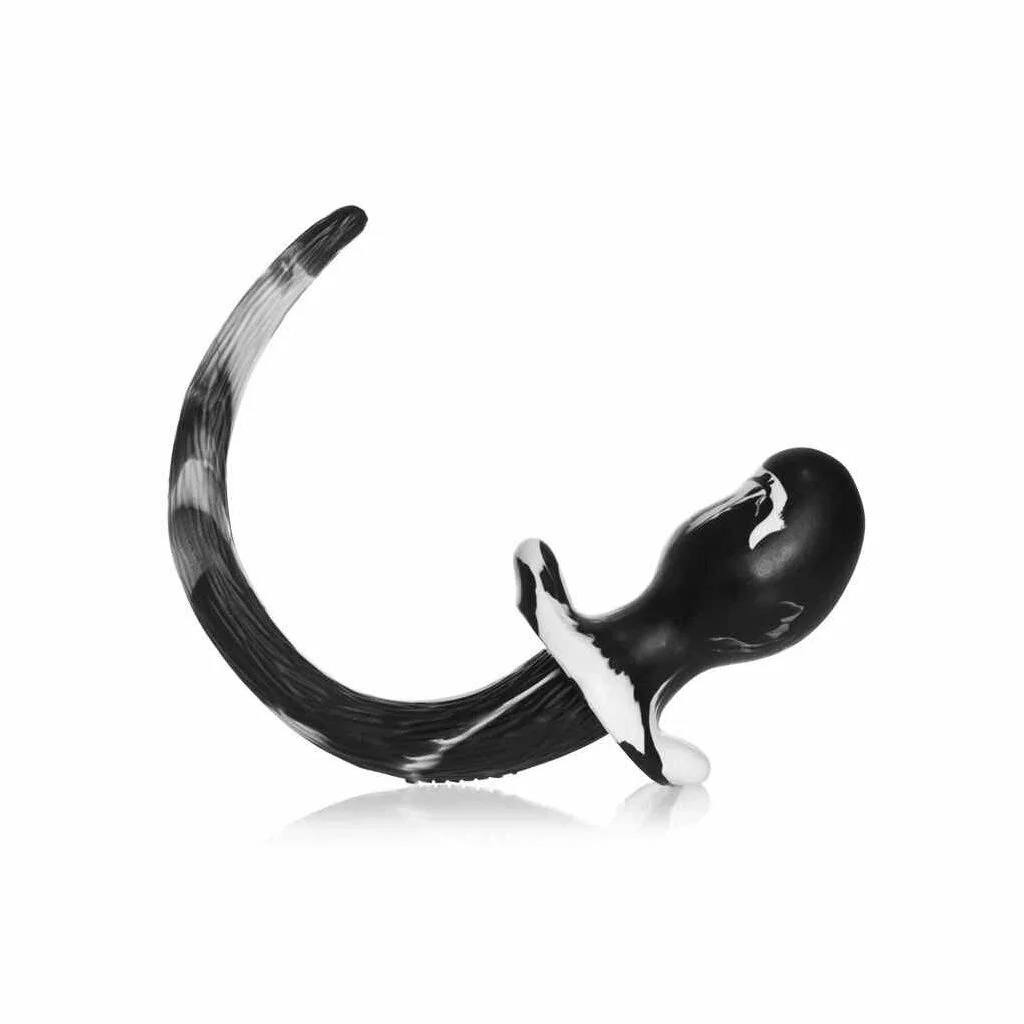 Oxballs - Mastiff Puppy Tail Black White XL 6,88 Cm 3 Oxballs - Mastiff Puppy Tail Black White XL 6,88 Cm – Bild 3