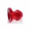 Oxballs PIGHOLE Squeal FF Veiny Hollow Plug - Red