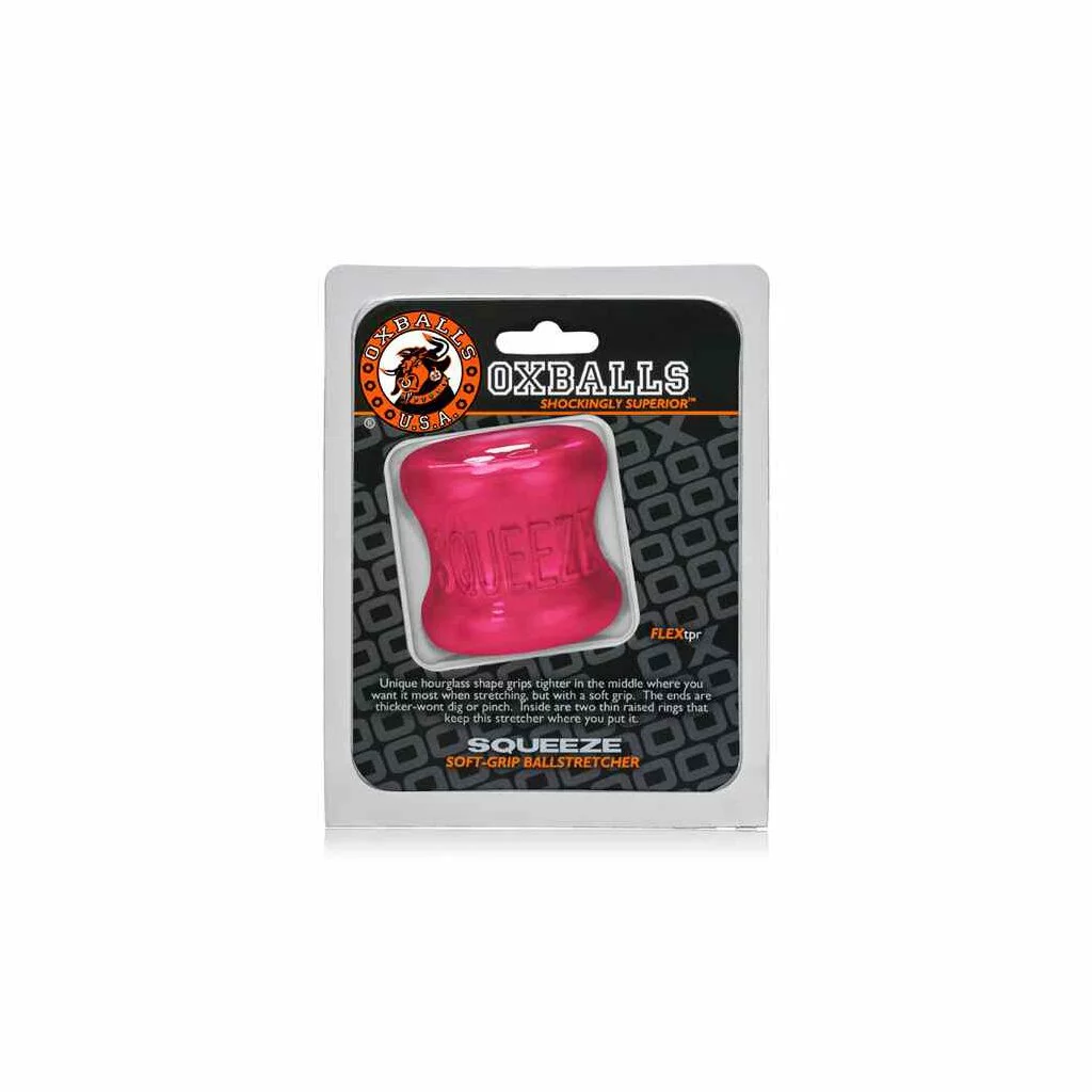 Oxballs SQUEEZE Ballstretcher Hot Pink 3 Oxballs SQUEEZE Ballstretcher Hot Pink – Bild 3