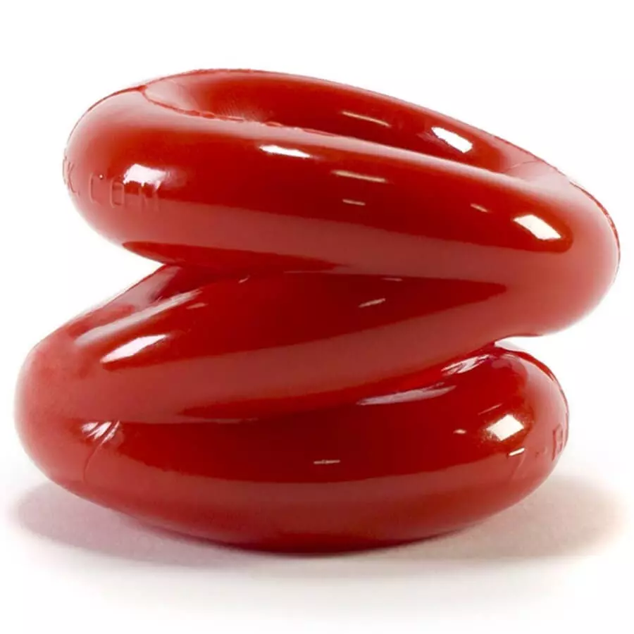 Oxballs Z-Balls Ballstretcher And Cockring Red 2 Oxballs Z-Balls Ballstretcher And Cockring Red – Bild 2